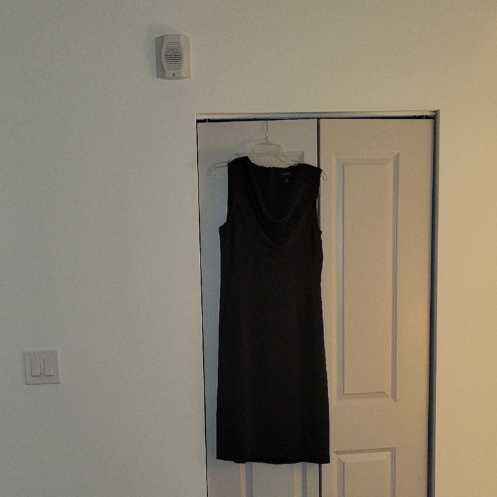 NWOT Elegant Black Sleeveless Dress